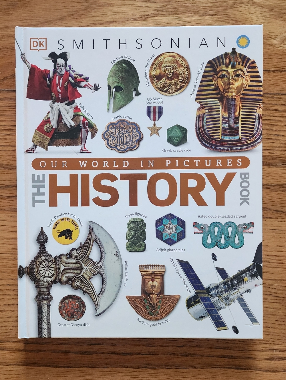 Smithsonian Our World in Pictures The History Book Hardcover Non-Fiction Series
